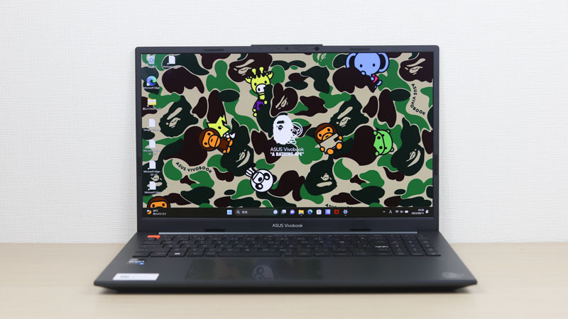 Vivobook S 15 OLED BAPE Edition 正面