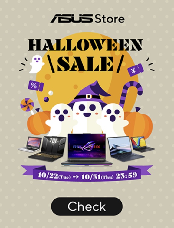 ASUS HALLOWEEN SALE 2024