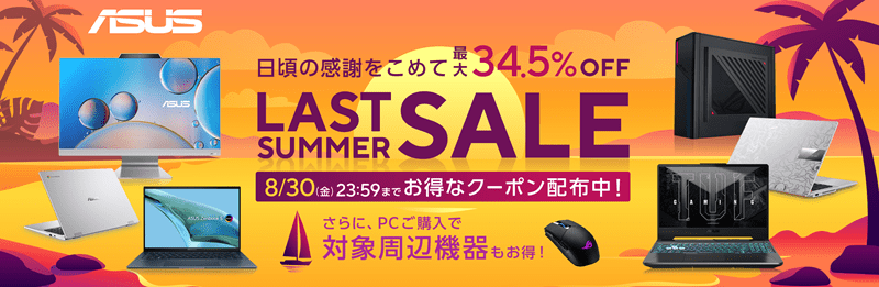 ASUS LAST SUMMER SALE 2024