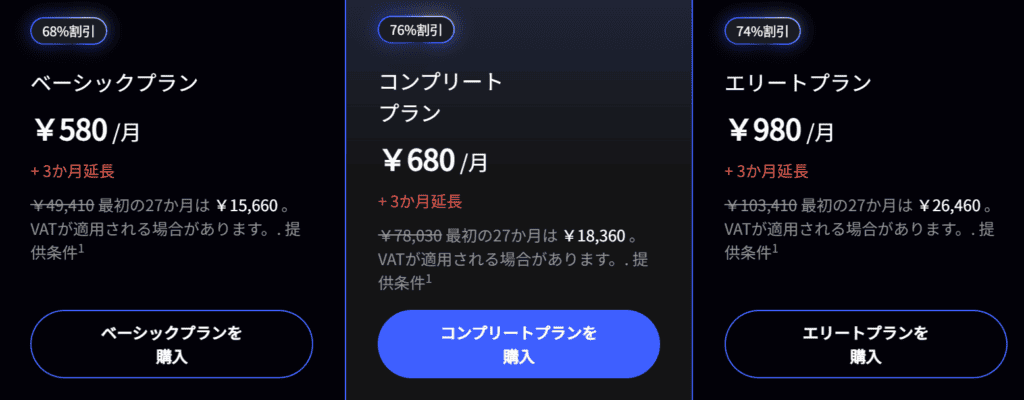 NordVPN価格