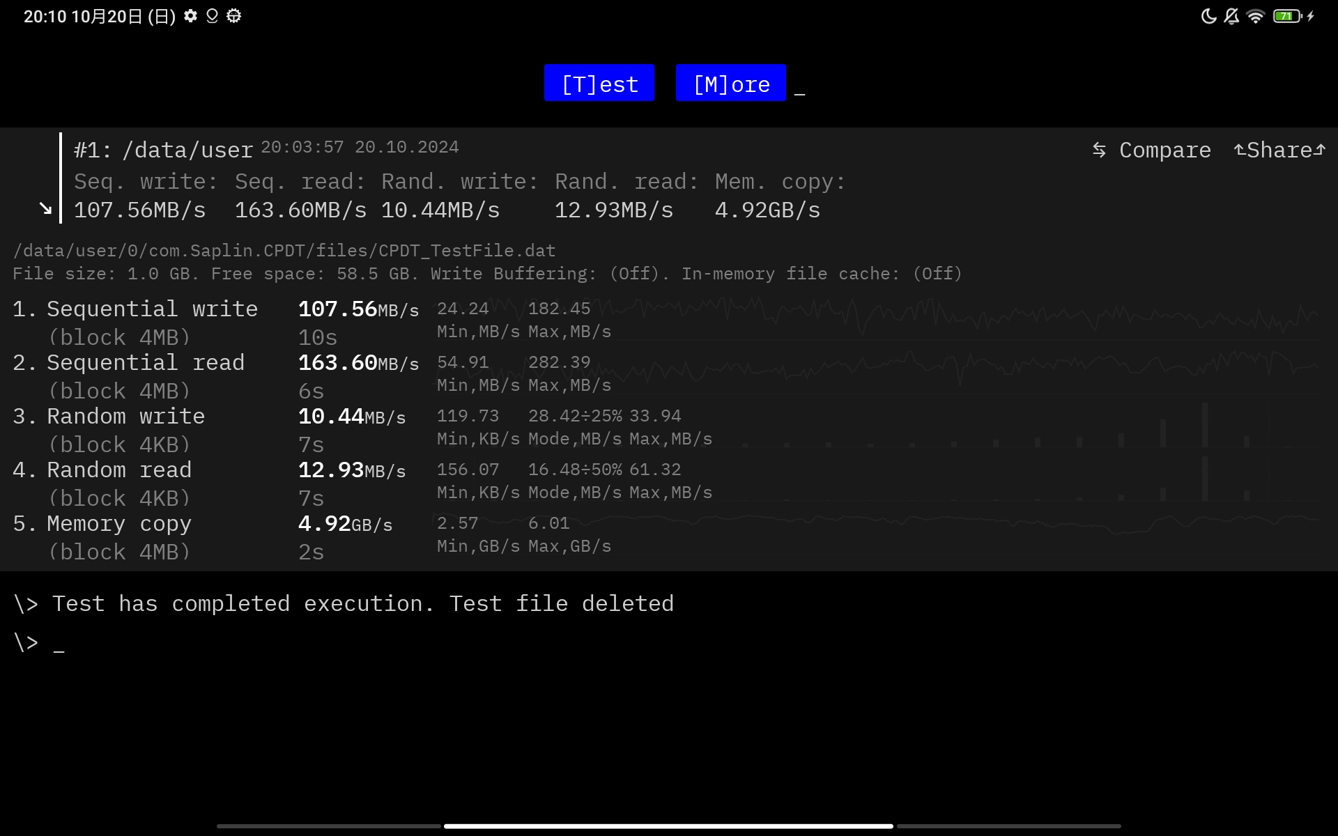 Redmi Pad SE メモリ速度＋0GB時