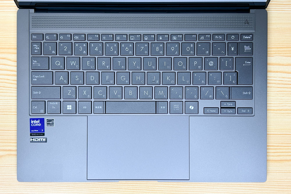 ASUS Zenbook S 14(UX5406) キーボード