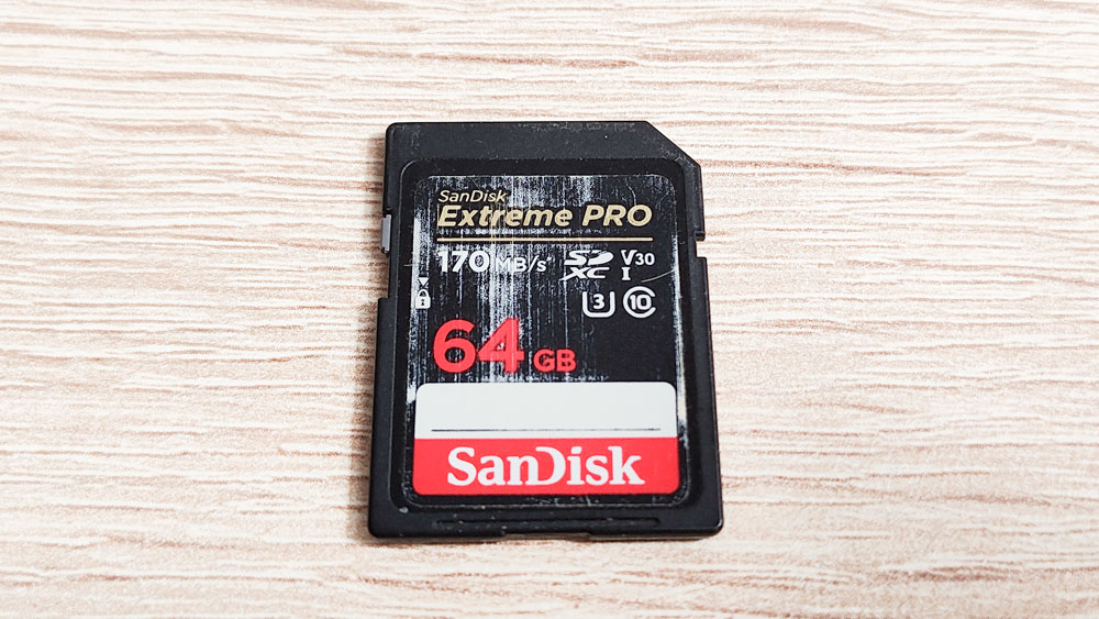 SanDisk Extreme PRO SDカード