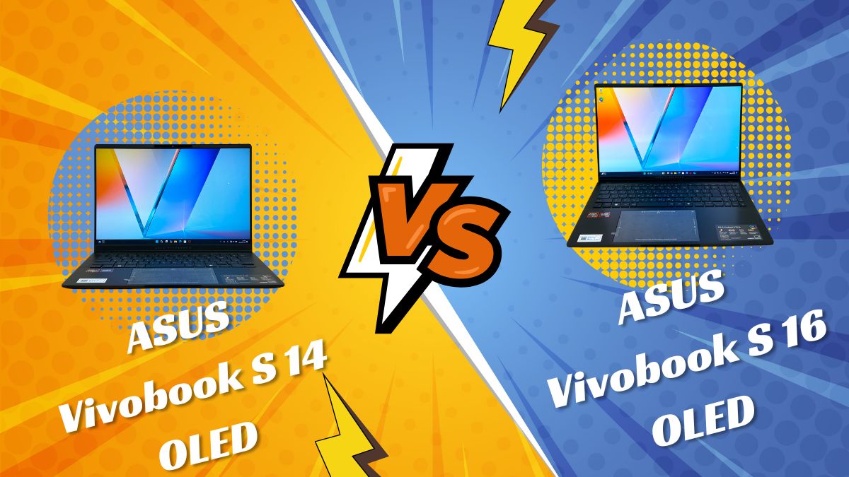 ASUS Vivobook S 14 OLEDとS 16 OLEDの比較 14型と16型はどちらが高い性能？