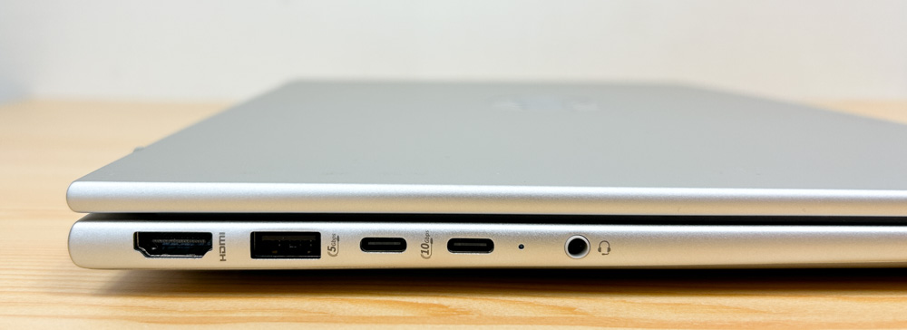 HP ProBook 445 G11 左側面インターフェイス