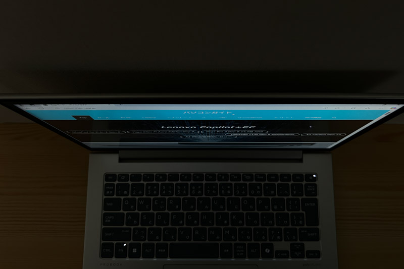 HP ProBook 445 G11 視野角チェック
