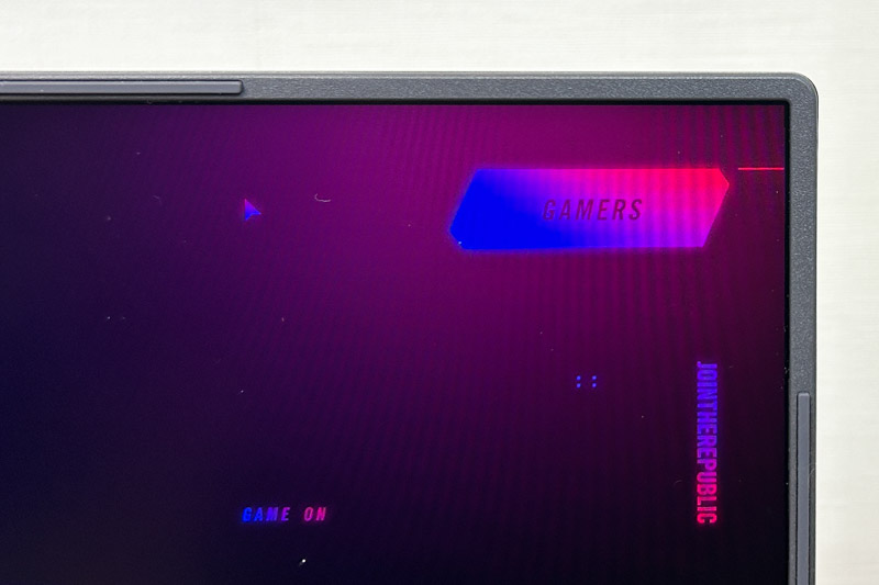 ASUS ROG Strix G16 (2025) G614 ベゼル幅