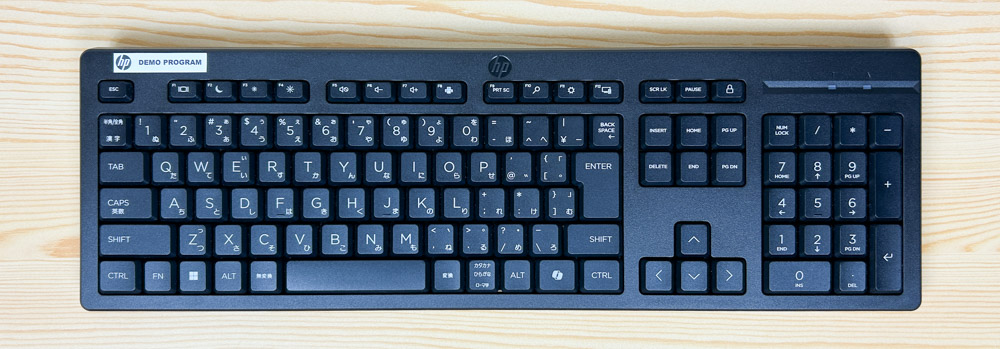 HP OmniDesk（AMD） 付属のキーボード