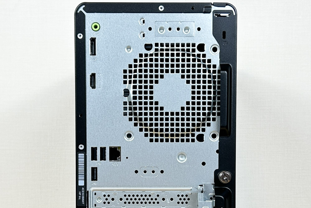 HP ProDesk 2 Tower G1a Desktop AI PC 背面インターフェイス