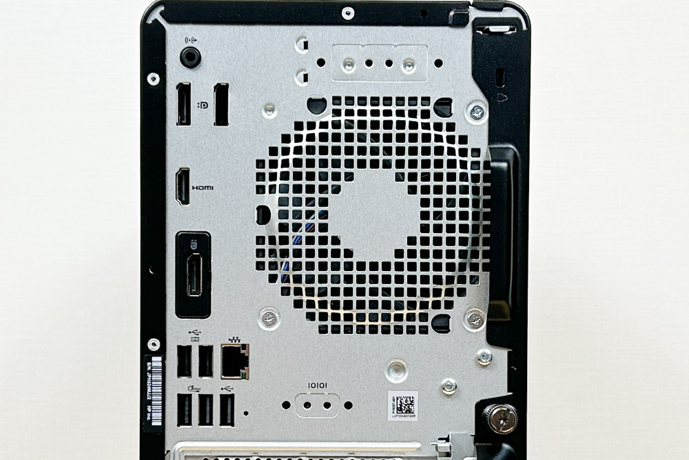 HP EliteDesk 8 Tower G1i Desktop AI PC 背面インターフェイス