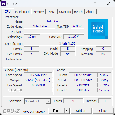 NiPoGi E2 搭載CPU