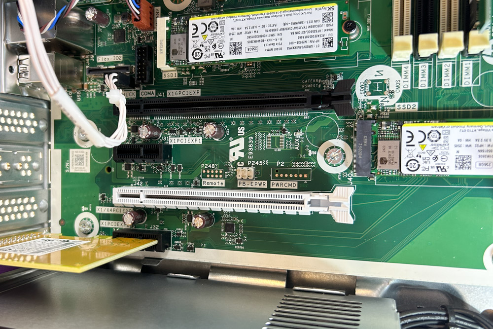HP EliteDesk 8 Tower G1i Desktop AI PC M.2スロット
