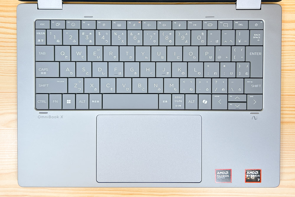 OmniBook X Flip 14-fk キーボード