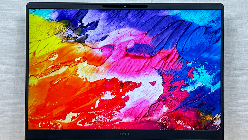 OMEN MAX 16 インテル 色域チェック
