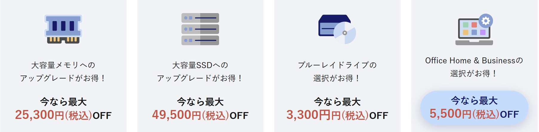 Lavie四半期決算セールの特典