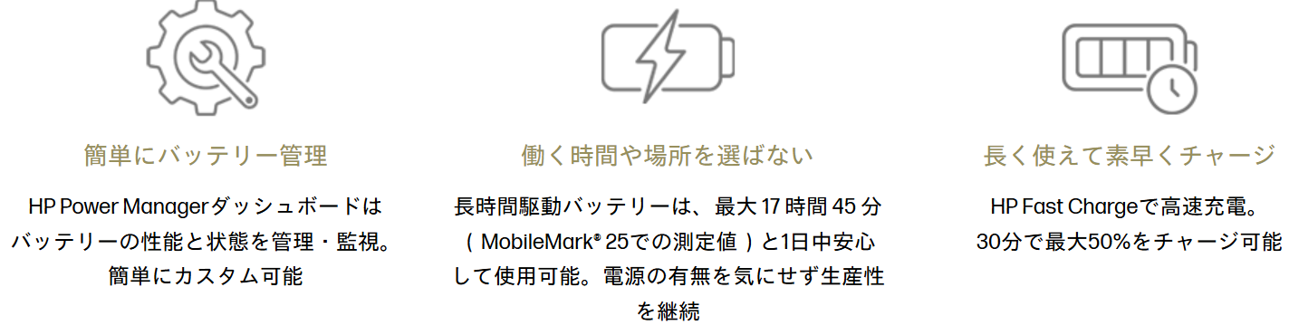 HP EliteBook 8 Flip G1i 13 バッテリー