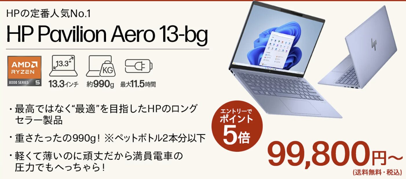 Pavilion Aero 13-bg