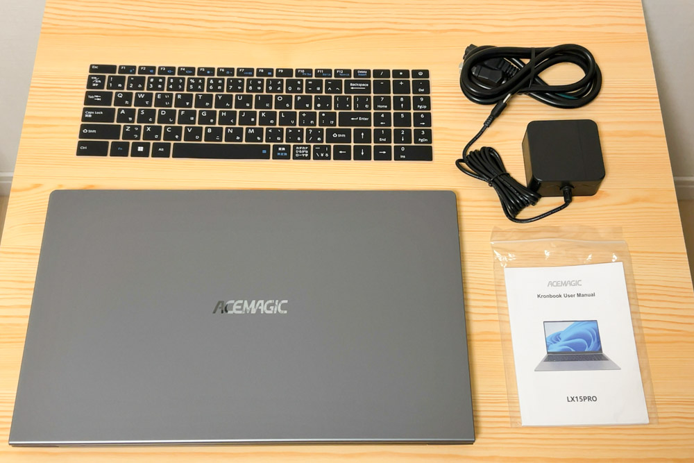 ACEMAGIC LX15Pro 付属品