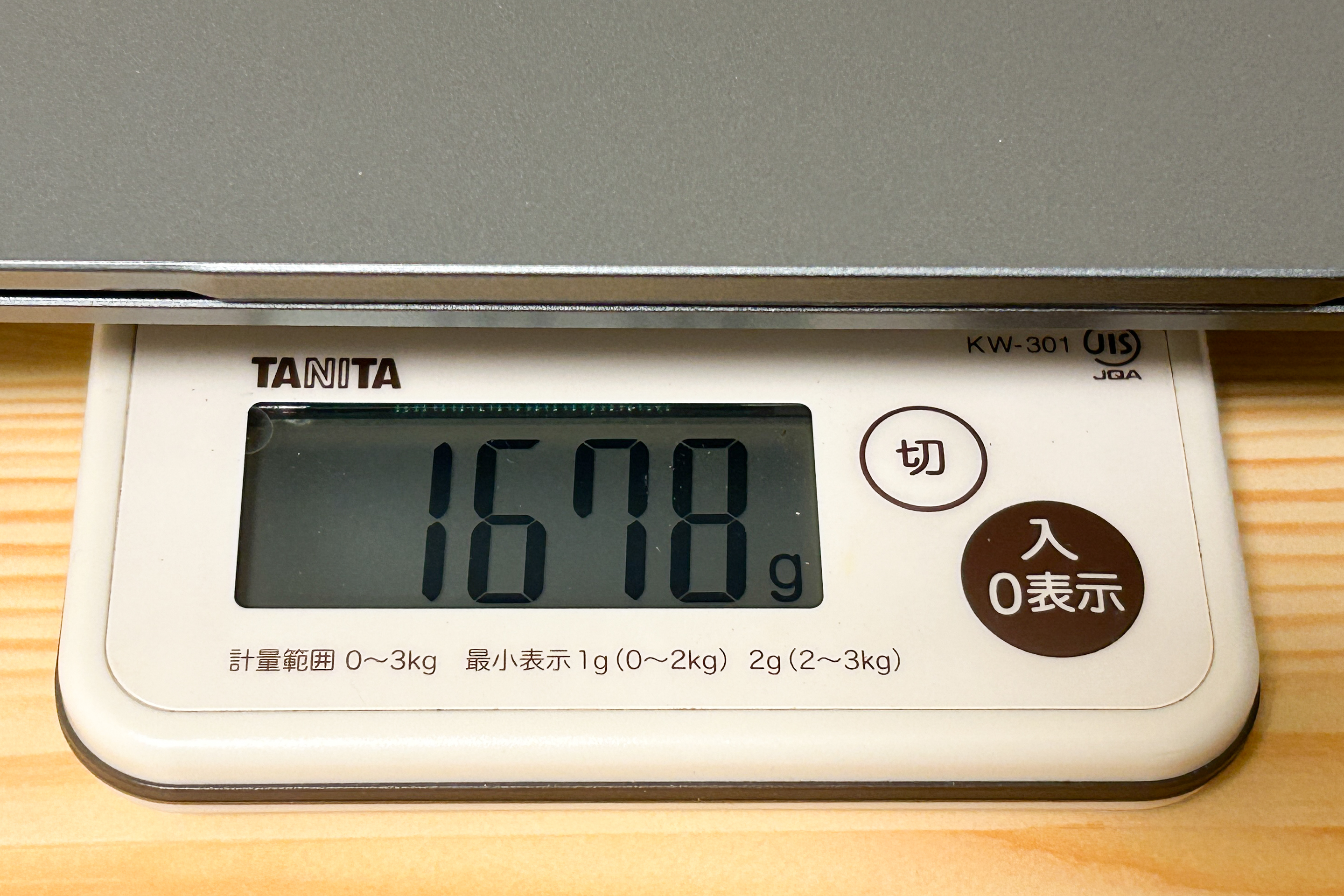 ACEMAGIC LX15Pro 重さ計測