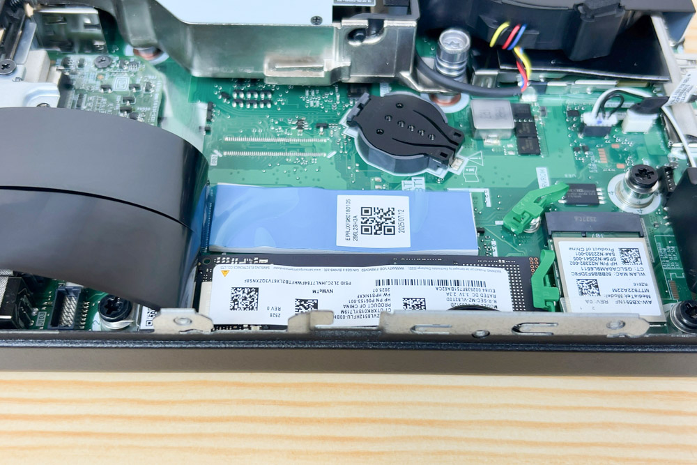 HP EliteDesk 8 Mini G1a Desktop PC M.2スロット (2)