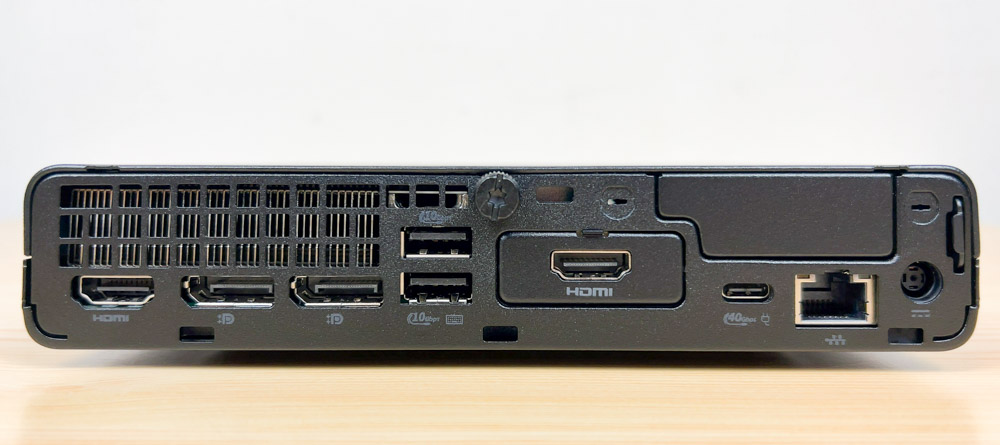 HP EliteDesk 8 Mini G1i Desktop PC 背面