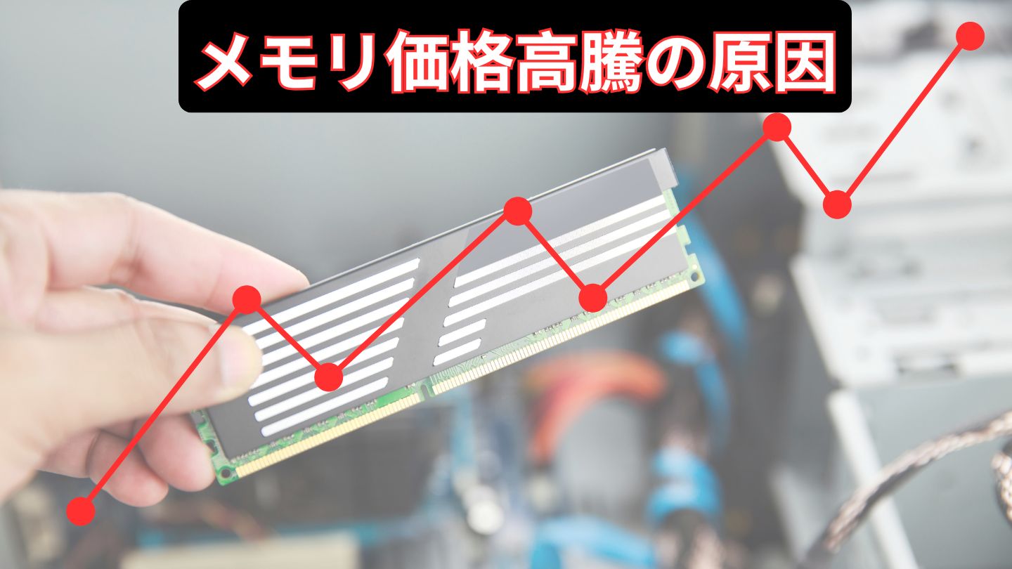 メモリ価格高騰の原因