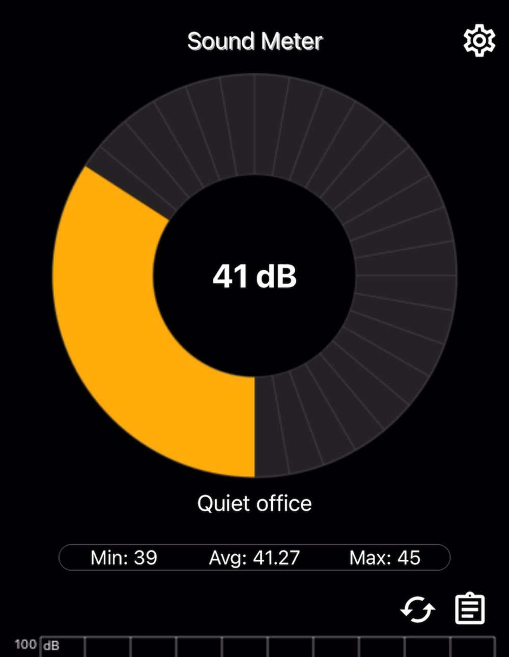 LAVIE Direct N14 Slim 2025年秋モデル　ベンチマーク計測時の騒音値