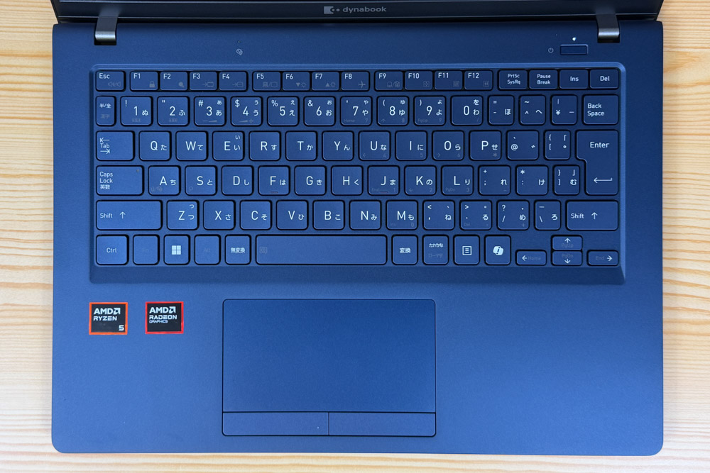 dynabook XAZY キーボード