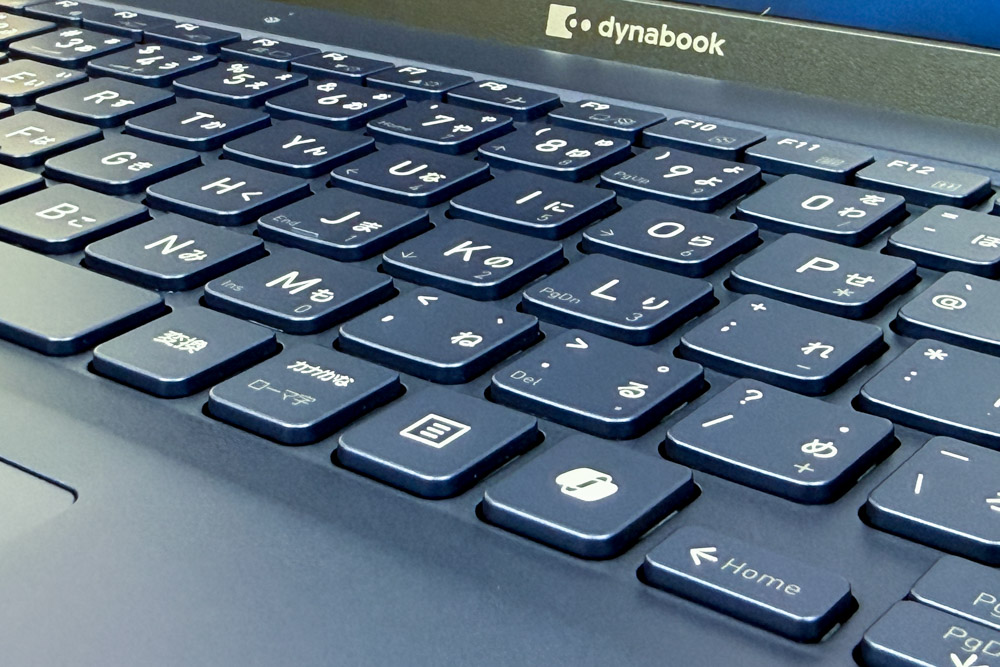 dynabook XAZY キーボード