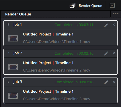 HP ProDesk 4 Mini G1i Desktop AI PC 4K動画レンダリング時間計測結果