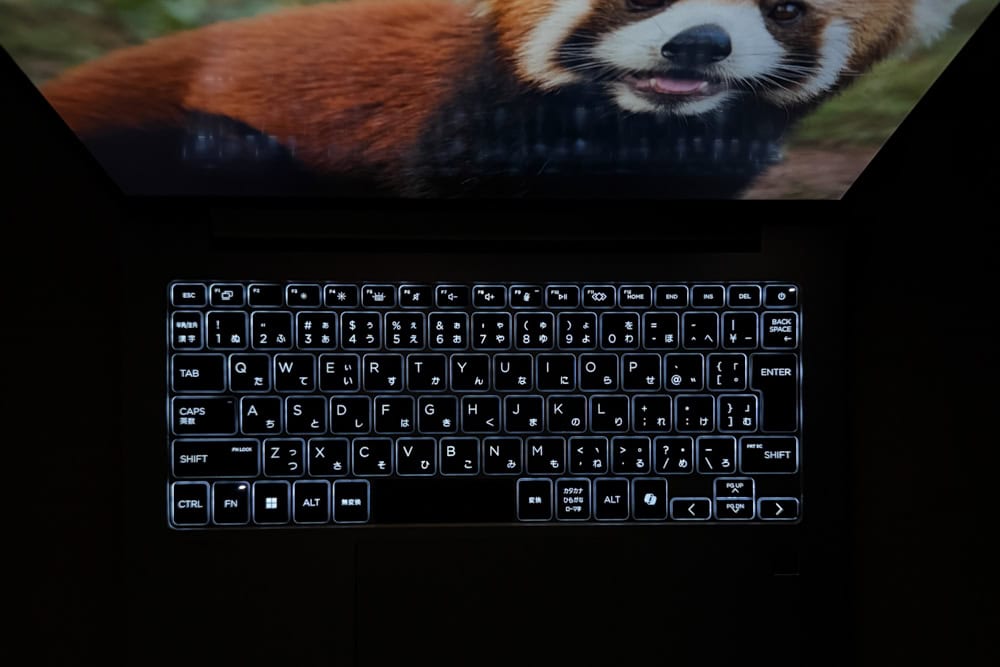 HP EliteBook 6 G1a 14 キーボード バックライトオン