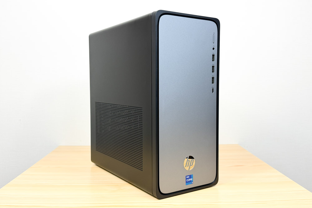 HP OmniDesk （インテル） 左斜め前から