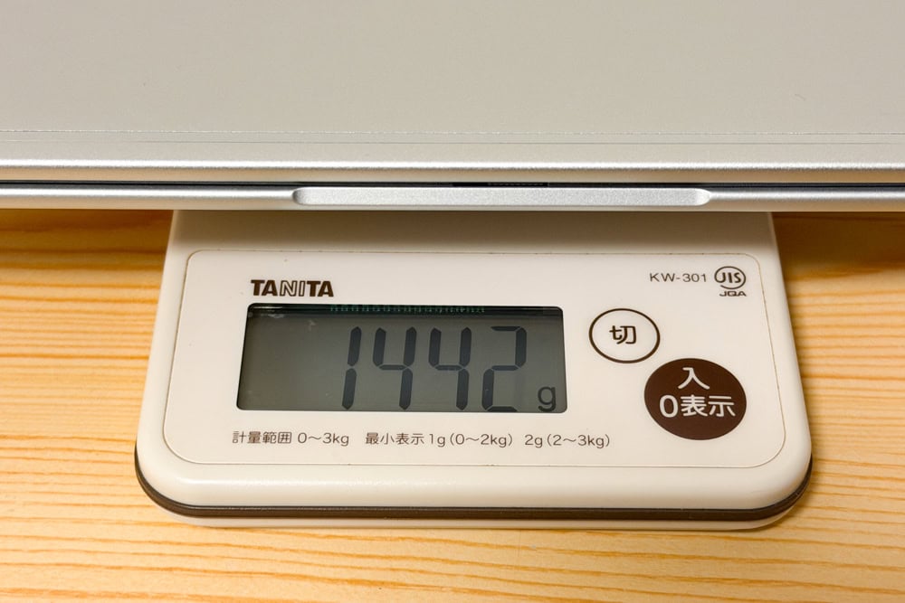 HP EliteBook 6 G1a 14 質量計測