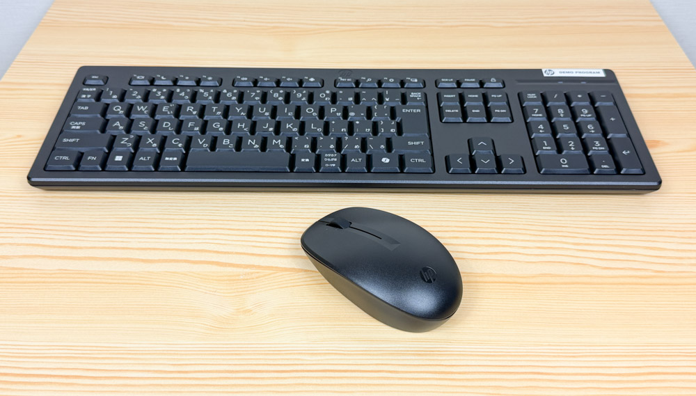 HP OmniDesk (インテル) 付属のマウスとキーボード