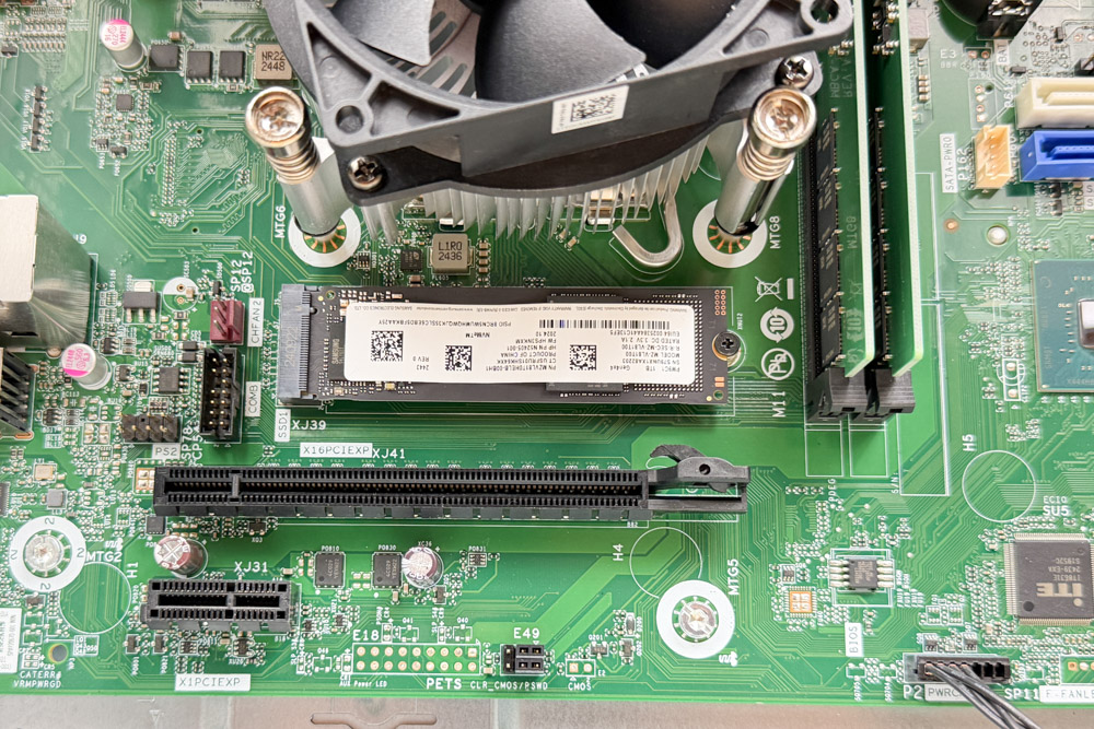 HP OmniDesk (インテル) 筐体内部