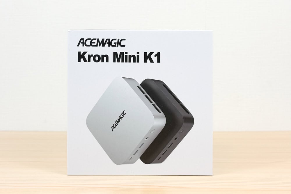 ACEMAGIC Kron Mini K1の箱