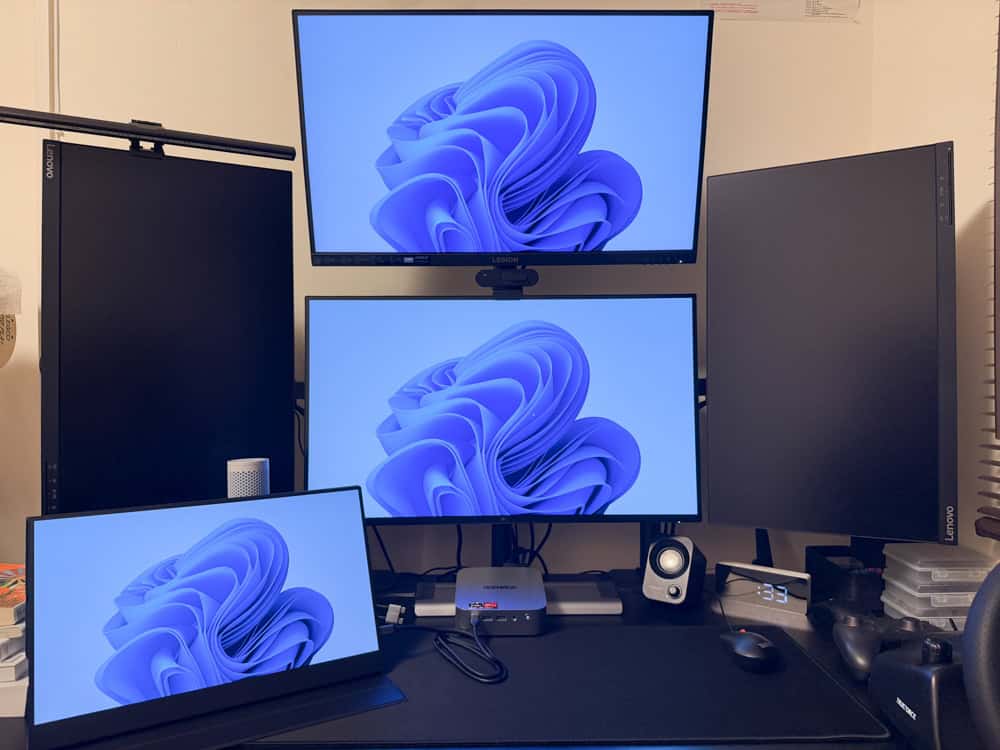 ACEMAGIC Kron Mini K1で3画面表示