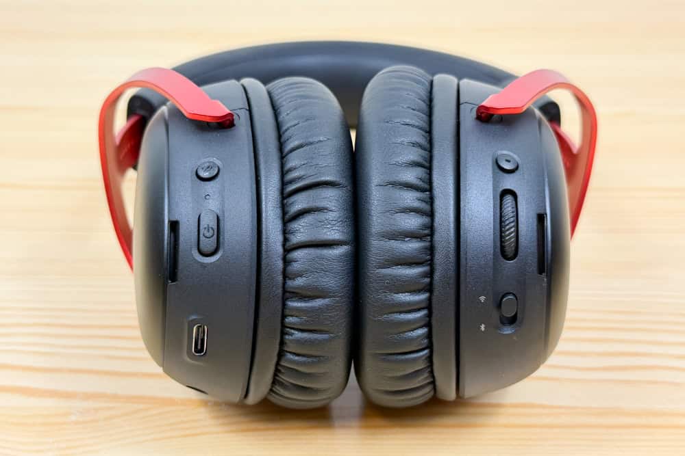 HyperX Cloud III S Wireless ゲーミングヘッドセット　ボタン