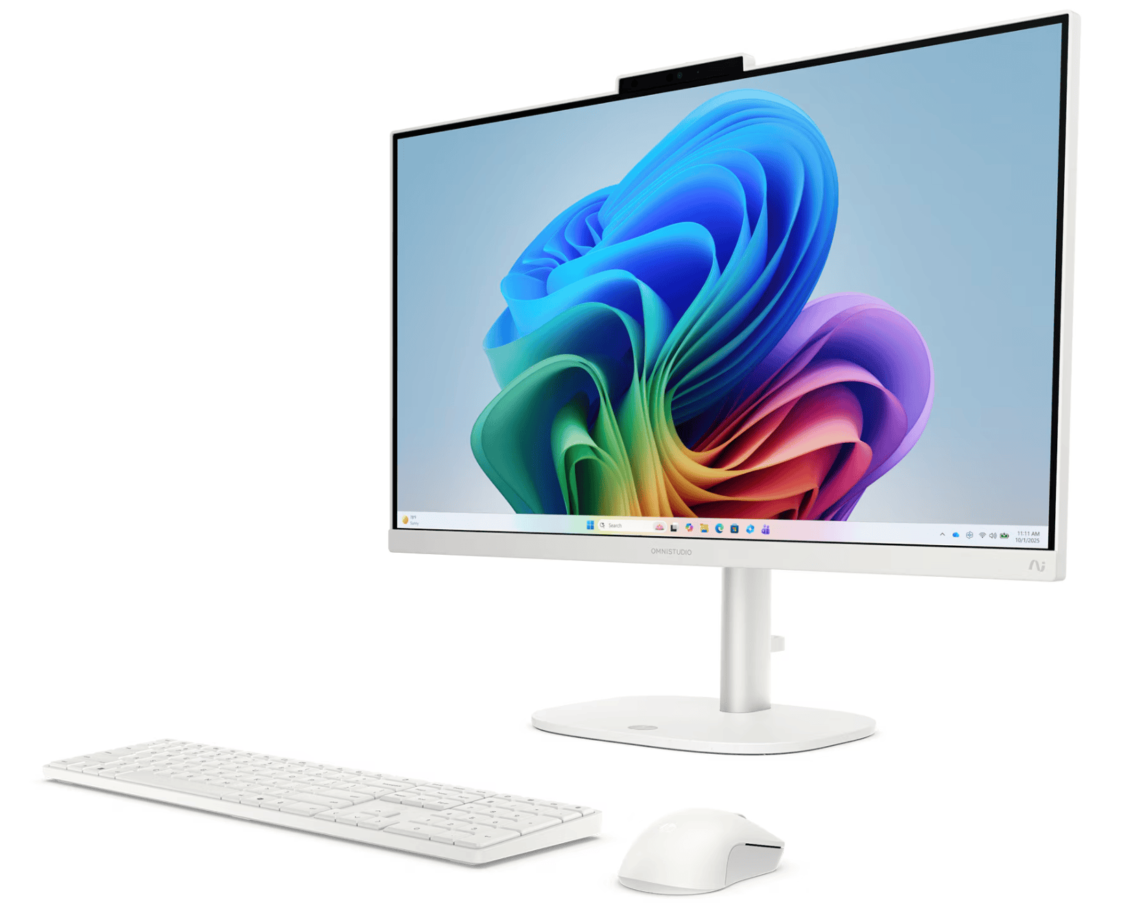 HP All-in-One 27-cr　付属のマウスとキーボード