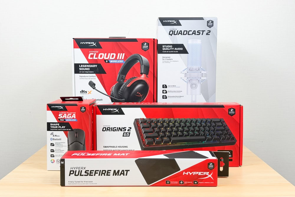 HyperX5製品の写真