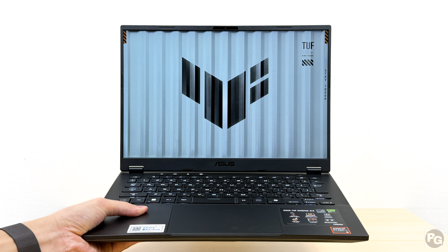 1.45kg 14インチのゲーミングPC・ASUS TUF Gaming A14 (2026)の実機レビュー
