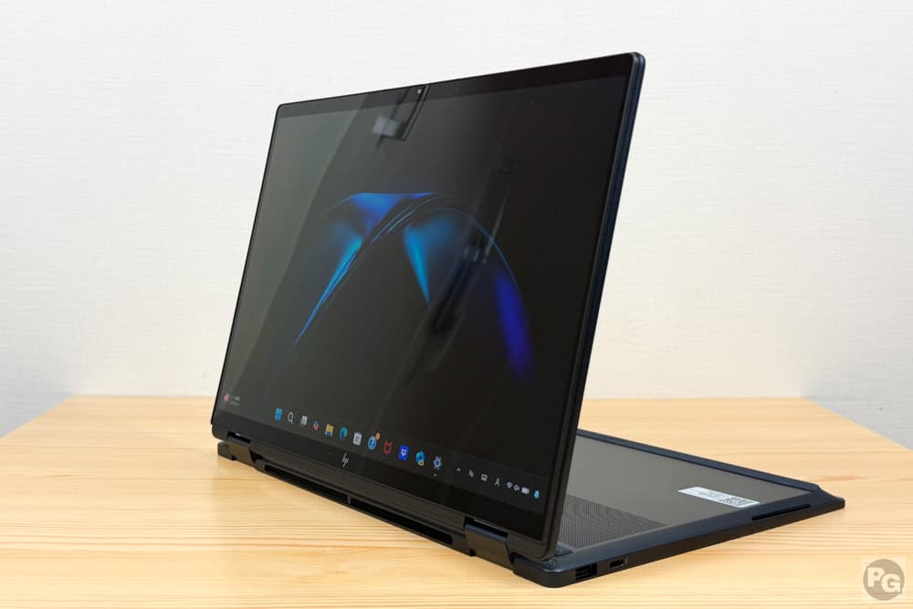 HP OmniBook X Flip 14-kb　スタンドモード