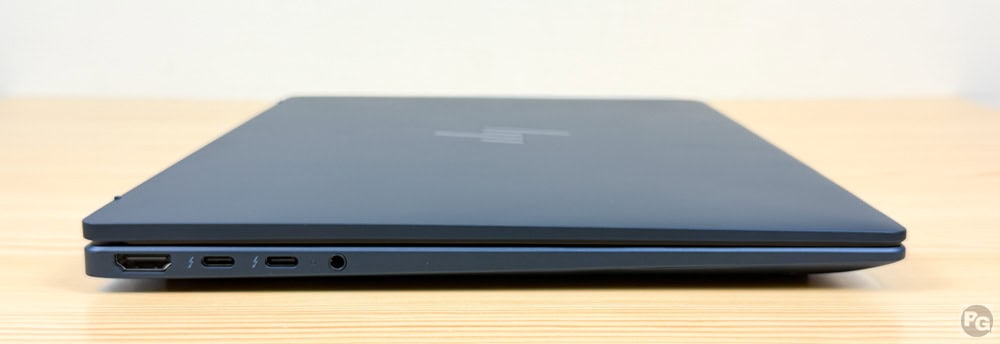 HP EliteBook X G2i 14 AI PC筐体の薄さ17.15ミリ