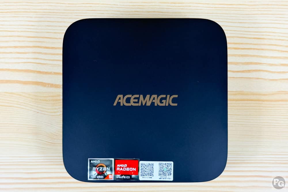 ACEMAGIC K1 天面にはロゴがある