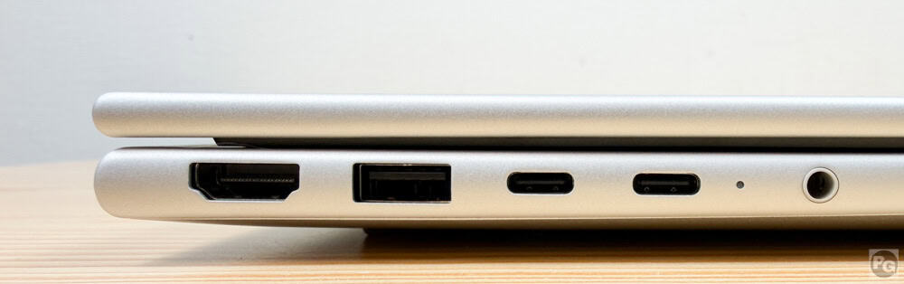 HP ProBook 4 G2a 14 AI PC 左側面インターフェイス