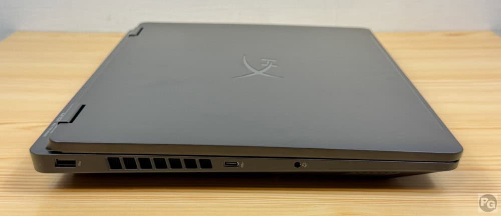 HyperX OMEN 16 Intel 左側面インターフェイス