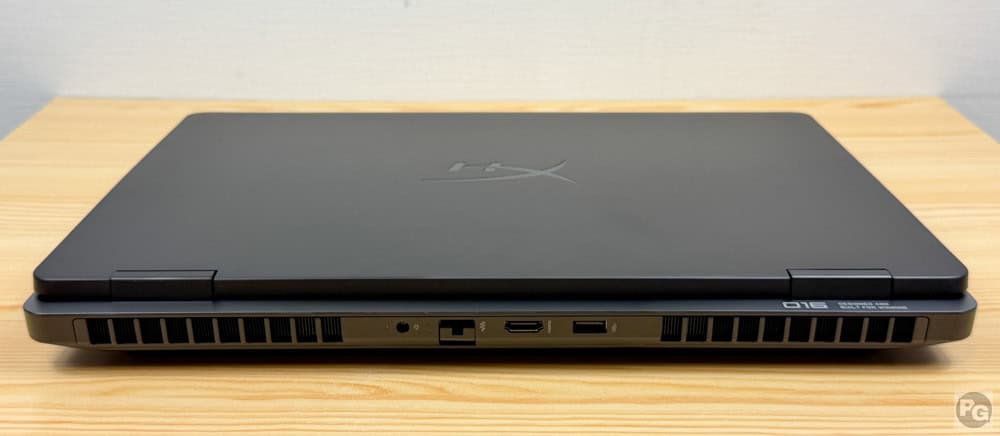 HyperX OMEN 16 Intel 背面インターフェイス