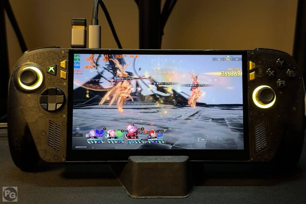 ROG XBOX Ally X20 (2026)でStar Railをプレイしている様子