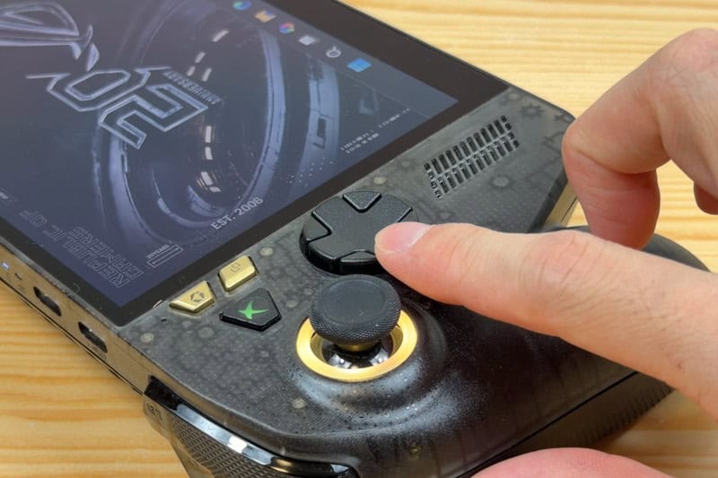 ROG XBOX Ally X20 (2026) 可変式D-Pad8ボタンモード