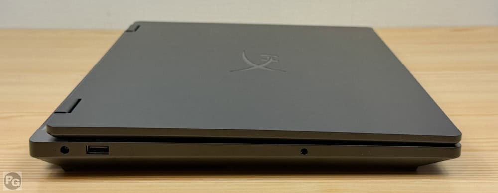 HyperX OMEN 15（AMD） 左側面インターフェイス